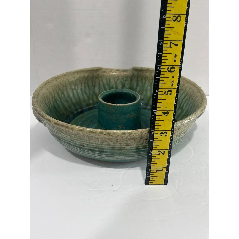 Vintage John Campbell Pottery Ceramic/Stoneware Chicken Roaster